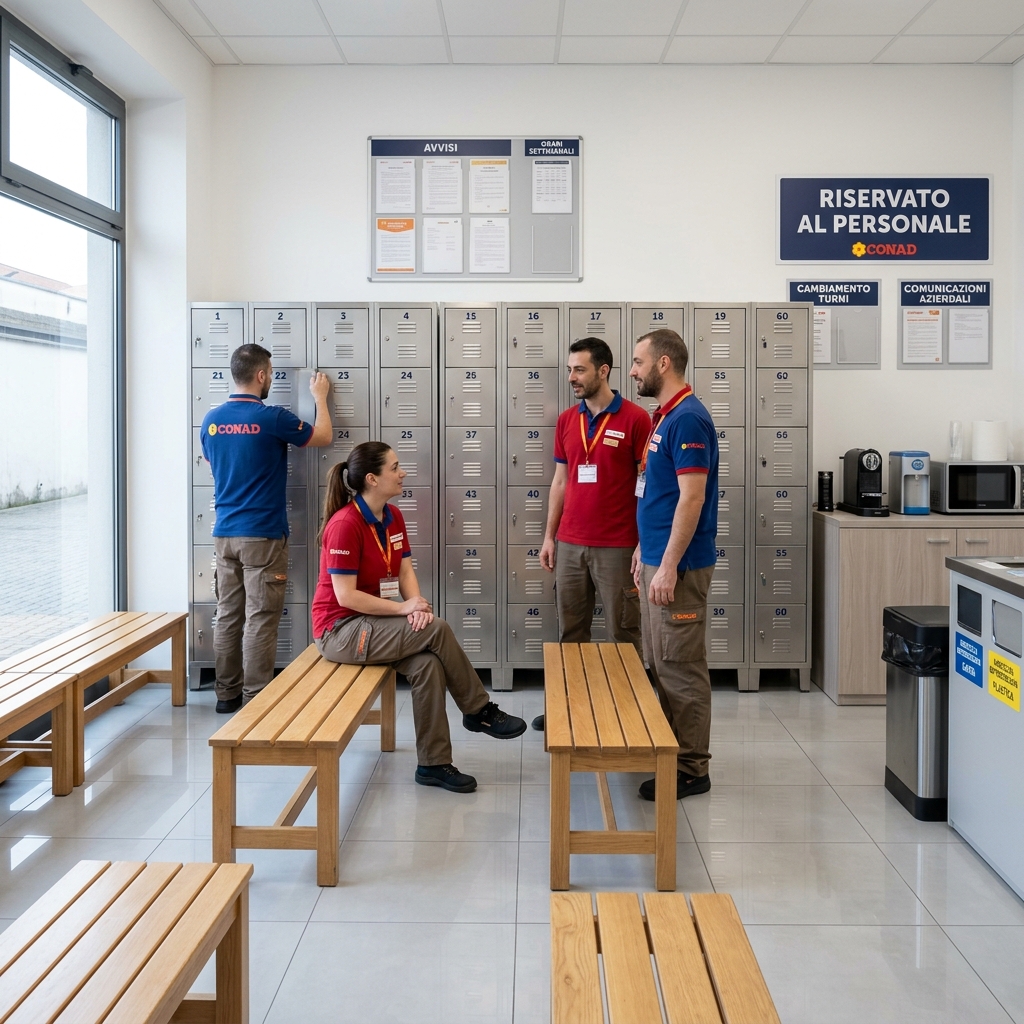 Ambienti Comuni e Spogliatoi GDO Industries