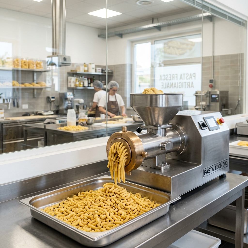 Lavorazione Pasta - Macchina pressa-impastatrice per pasta fresca