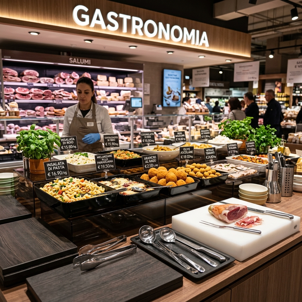Allestimento Banco Gastronomia B2B