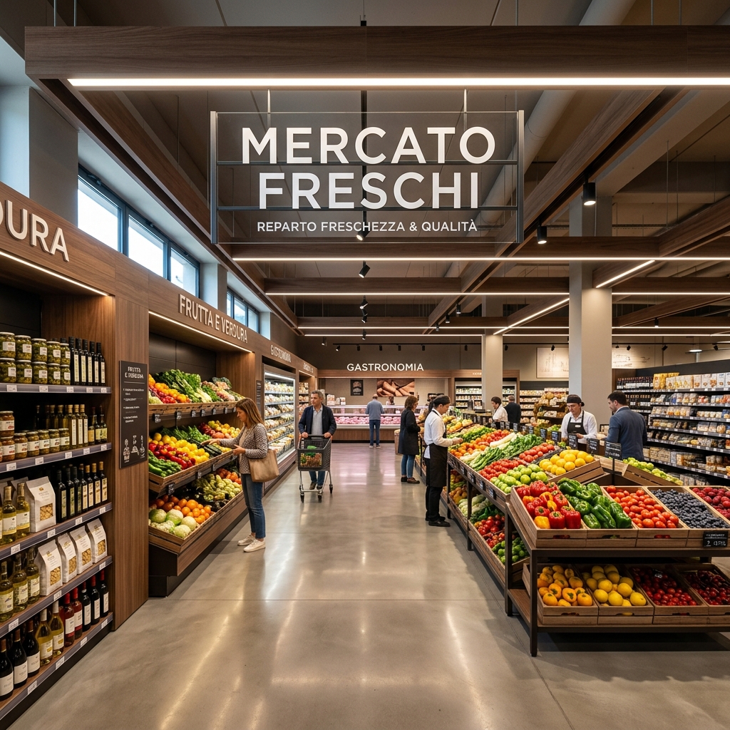 Supermercato Pronto all'Apertura