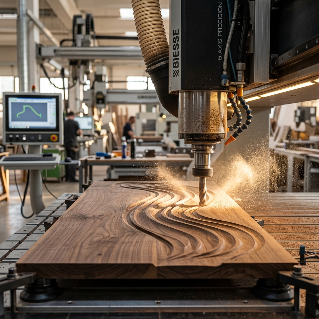 Falegnameria CNC Biesse 5 Assi